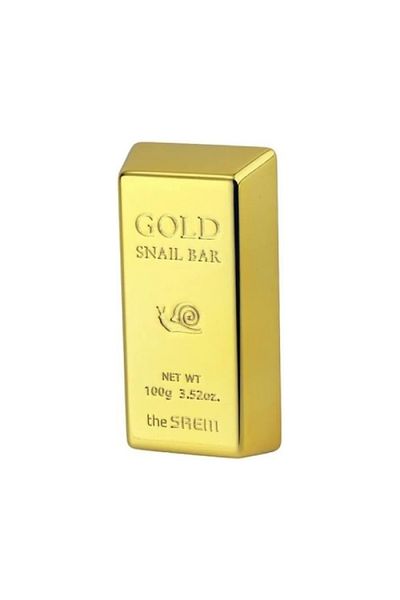 THE SAEM Gold Snail Bar Face Soap - 100 g