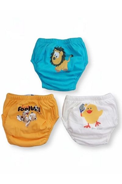 jilly jo 3-Piece Baby Boy Training Pants Baby Toilet Training