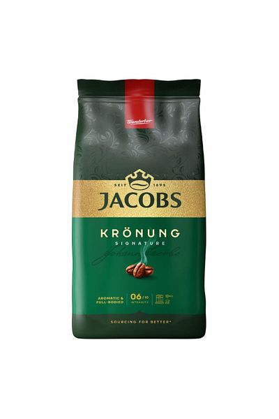 Jacobs Kávový boabe Jacobs Kronung Crema, 1 kg
