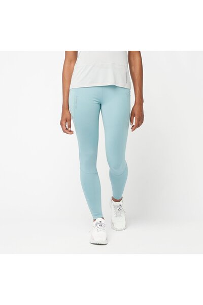 Salomon Cross Run 28" Kadın Tayt - Mavi