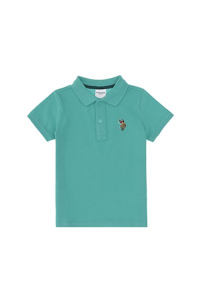 U.S. Polo Assn. تي شيرت بياقة بولو أساسية للأولاد 50306484 -vr090