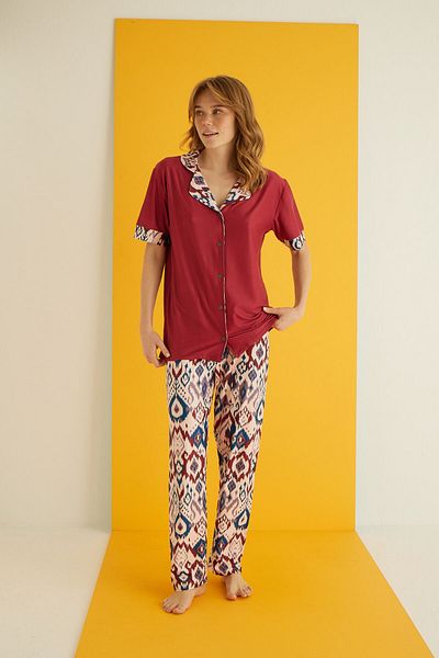 ELİTOL Marla Buttoned Pajama Set