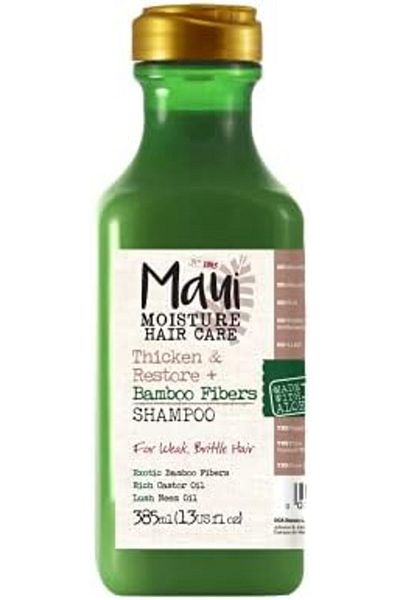 Maui Moisture Shampoo, Thicken & Restore + Bamboo Fibers, 385 ml