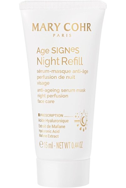MARY COHR Age Signes Night Refill Serum Mask | For Youthful Looking Skin | Di...