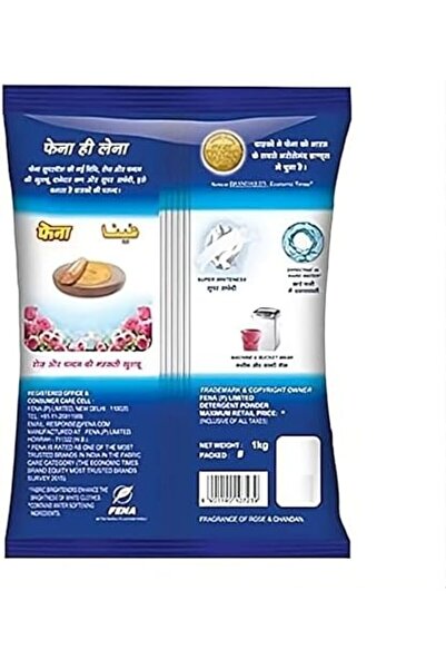 BONUS FENA Washing Powder, Clean And Fresh Fragranced Laundry Detergent For Clothes, Family Pack-4kg