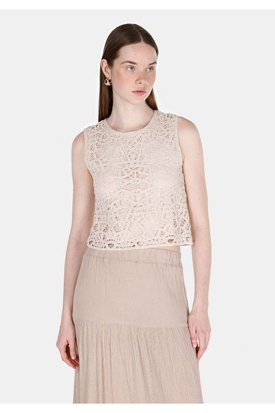 Colin's Regular Fit Women's Ecru Tank Top