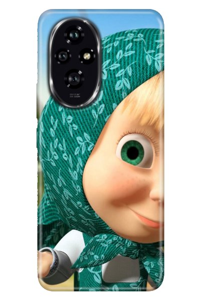 Cekuonline جراب Huawei Honor 200-Pro مصنوع من السيليكون الملون ومطبوع على شكل...
