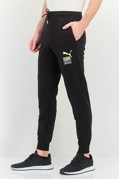 Puma Men Sportswear Fit Outdoor Sweatpants, Black
