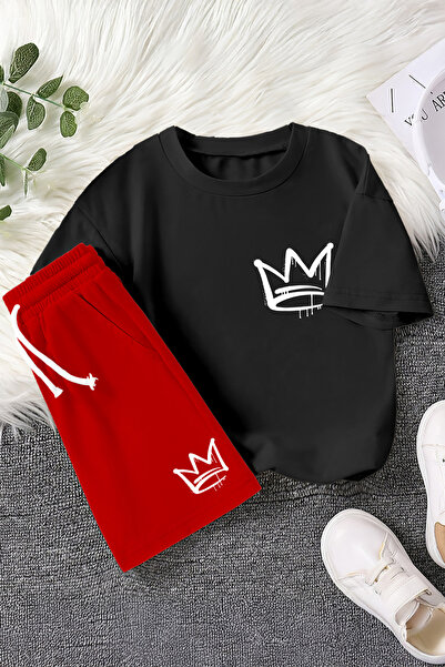 MYADA Новий сезон King з принтом 2-х предметний дитячий комплект 23461