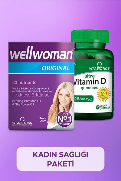 Wellwoman Women's Health Package Containing Vitamin D