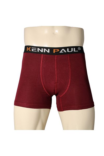 Kennpaul Men's Burgundy Modal Boxer |   Comfortable Fabric |   Premium Boxer