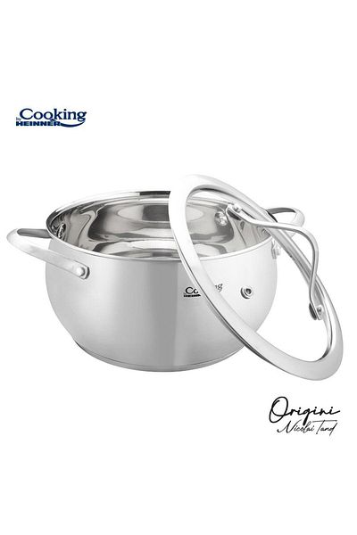 Heinner STAINLESS STEEL POT 18 X 10 CM, 2.5 L, NICOLAI TAND