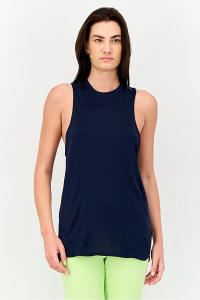 adidas Women Sportswear Fit Sleeveles Training Top, Navy