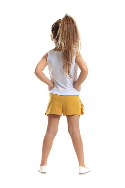 Denokids Ceylan T-Shirt-Shorts-Set für Mädchen