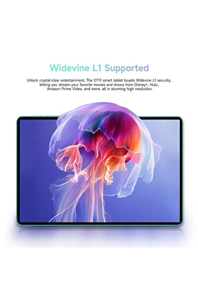 oukitel OT11 Tablet With 11-Inch Dual SIM Grey 4+12GB RAM 128GB 4G - Middle East Version