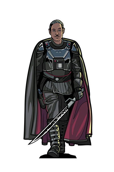 Figpin دبوس موف جيديون (579) من سلسلة حرب النجوم الماندالوريان