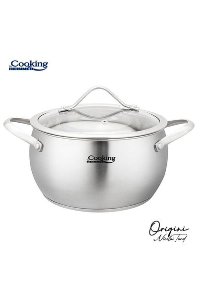 Heinner STAINLESS STEEL POT 18 X 10 CM, 2.5 L, NICOLAI TAND