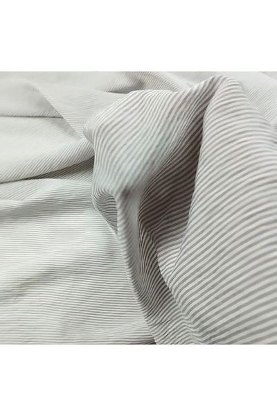 Kumaş Parça 140 cm Bumbac Gri Alb Țesut Sintetic Cepat