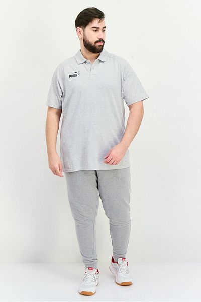 Puma Men Sportswear Fit Short Sleeve Golf Polo Shirts, Heather Grey