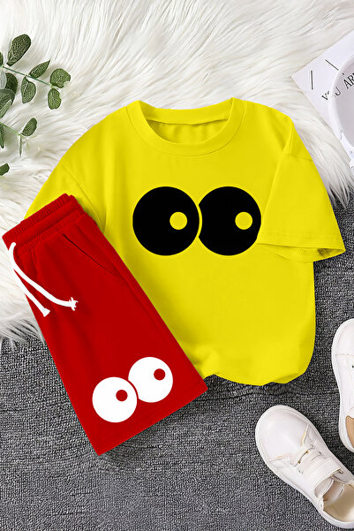 MYADA Преміум Набір для дітей з принтом «Підозрілі очі», 2 предмети, 22561