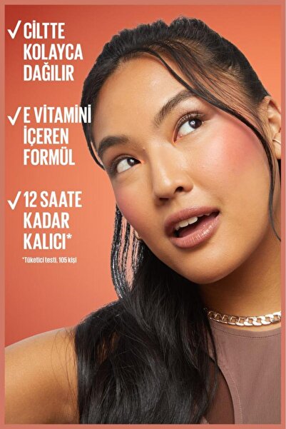 Maybelline New York Sunkisser Hazy Matte Likit Allık - 36 Spicy Red