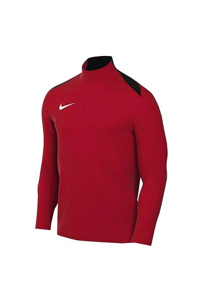 Nike Dri-Fit Acdpr24 Red Men's Drill Top; Long Sleeve and Football Training T-Shirt