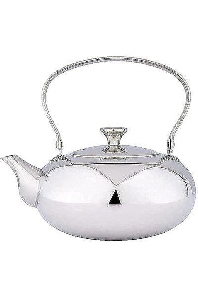 ALSAIF 1.2L Saif Teapot, durable and elegant, ideal for serving tea and other teas. Silver color.