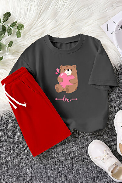 MYADA Преміум Любов Надрукований Ведмедик Надрукований 2-х частинний дитячий ...