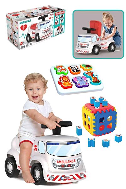 Oruç Oyuncak Eğitici Geliştirici Neşeli Dostlar Bultak Go Hero Ambulans İlk A...