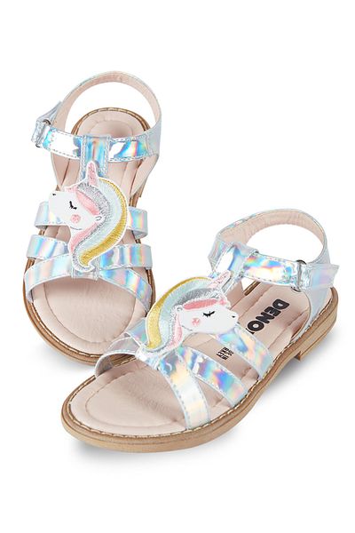 Denokids Einhorn-Mädchen-Sandalen