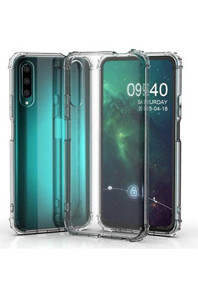 tekno grup P Smart Pro 2019 Kılıf Ultra Korumalı Şeffaf Anti Shock Kılıf + Ca...