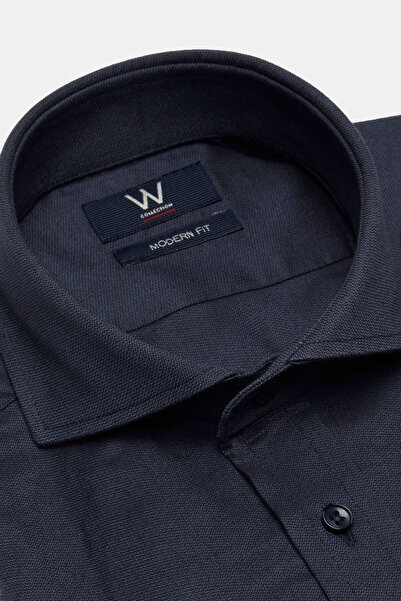 W Collection LACİVERT GÖMLEK