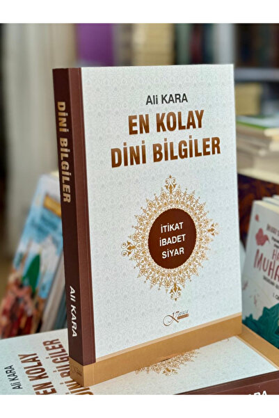 Karaca Yayınevi En Kolay Dini Bilgiler Karton Kapak (Ali Kara Hoca)