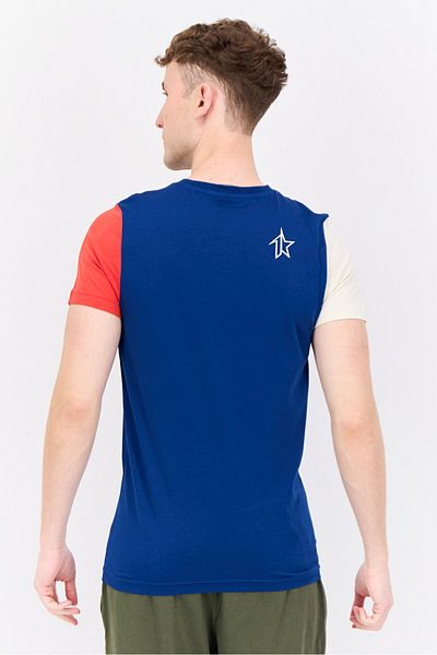 Puma Men Slim Fit Short Sleeves Outdoor T-Shirt, Navy