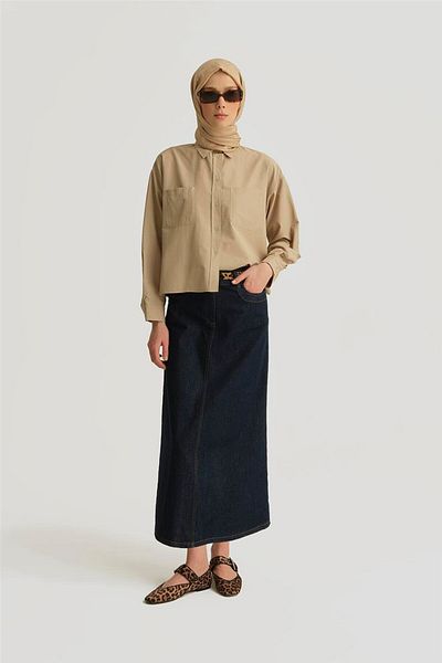 Armine Oversize πουκάμισο 25yh3667 Stone