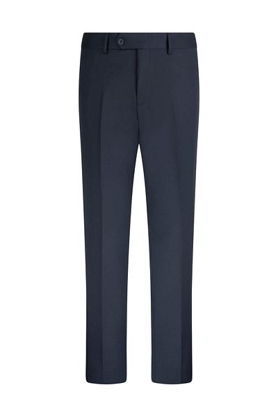 Hatemoğlu Navy Blue Slim Fit Fabric Trousers with Side Pockets