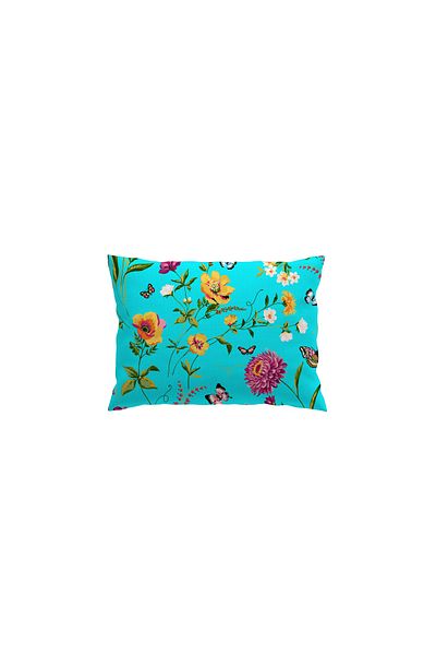 Filamente Double Sided Digital Printing Throw Pillow Cover Flower Garden