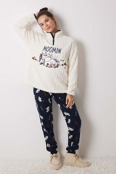 Women'secret Fleece faux shearling long pyjamas