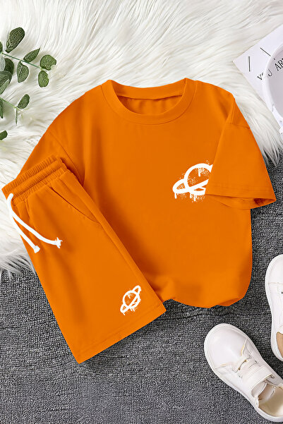 MYADA Преміум Планета Венера з принтом 2-х предметний дитячий комплект 23462