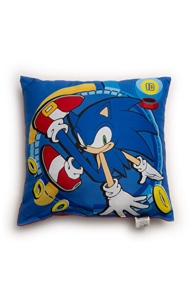 Sonic 5-in-1 Bnb Comforter Bedding Set – Brushed Microfiber & Polyester Shell – Red