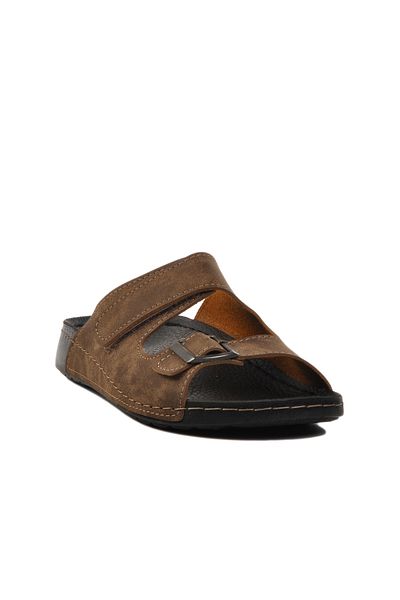 AYK'S Ανδρικές ελαφριές παντόφλες Mink Double Banded