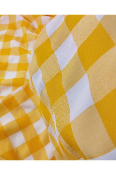 Kumaş Parça Κίτρινο Ecru Viscose Elastane Ύφανση - 140 cm