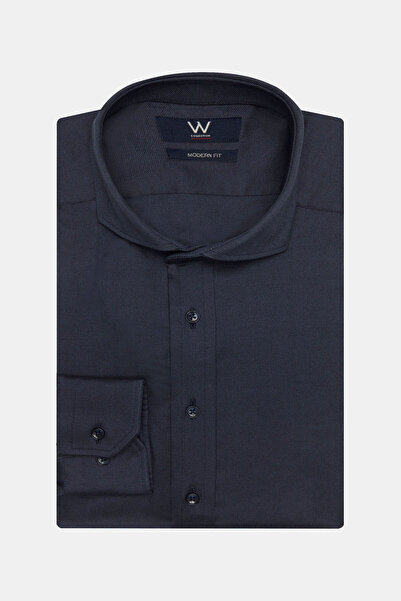W Collection LACİVERT GÖMLEK