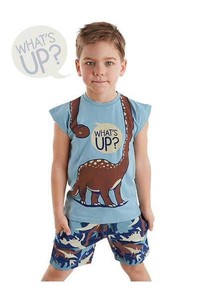 Denokids Sommer-Set aus T-Shirt und Shorts „Titan“ für Jungen