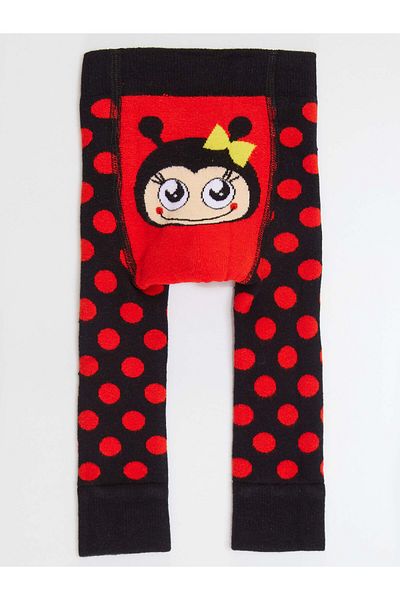 Denokids Katicabogár Baby Girl Leggings-nadrág