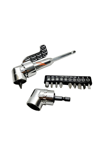 yıldırım nalbur KÖŞE BİTS UÇ SETİ YEDEKLİ ADAPTÖRÜ VİDALAMA KÖŞE APARAT SIKMA...