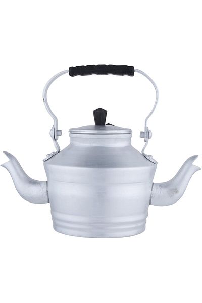 ALSAIF Practical 1.35 liter tea kettle from Saif, heat-resistant, silver color