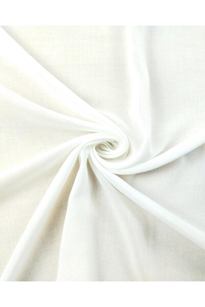 Kumaş Parça Viscoză albă 140 cm Lățime subțire