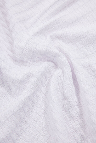 W Collection WHITE POLO NECK T-SHIRT