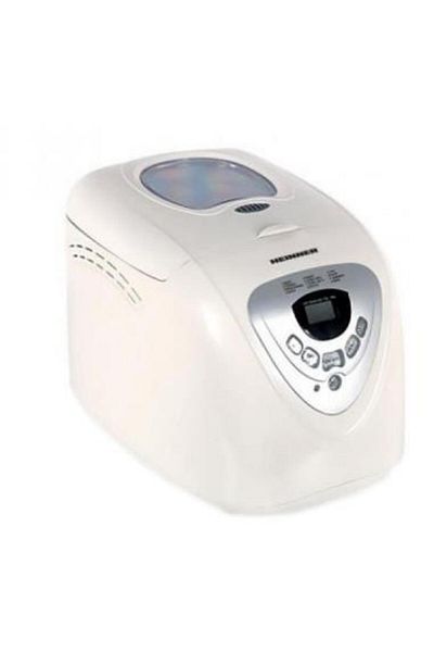 Heinner Masina de paine Heinner HBM-690W, 600W, 900g, 12 programe (Alb)